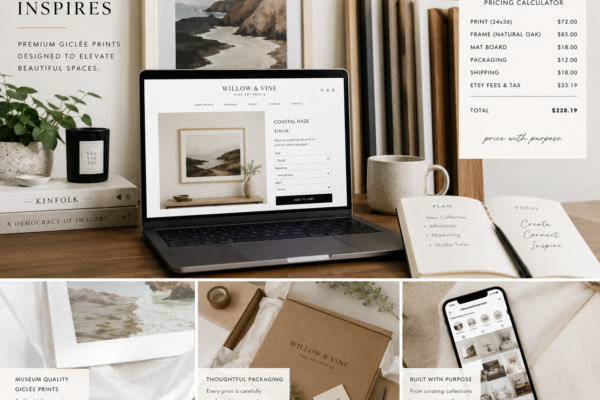 How to Price and Sell Art Prints Online for Maximum Profit